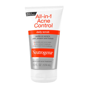 Neutrogena on bathroom shelf lifestyle suggesting daily routine compatibility