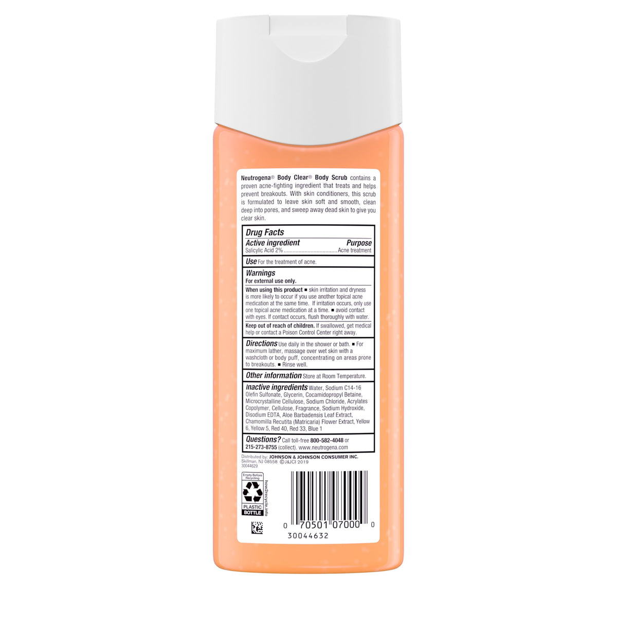 Neutrogena open cap dispensing gel to show easy single-step use