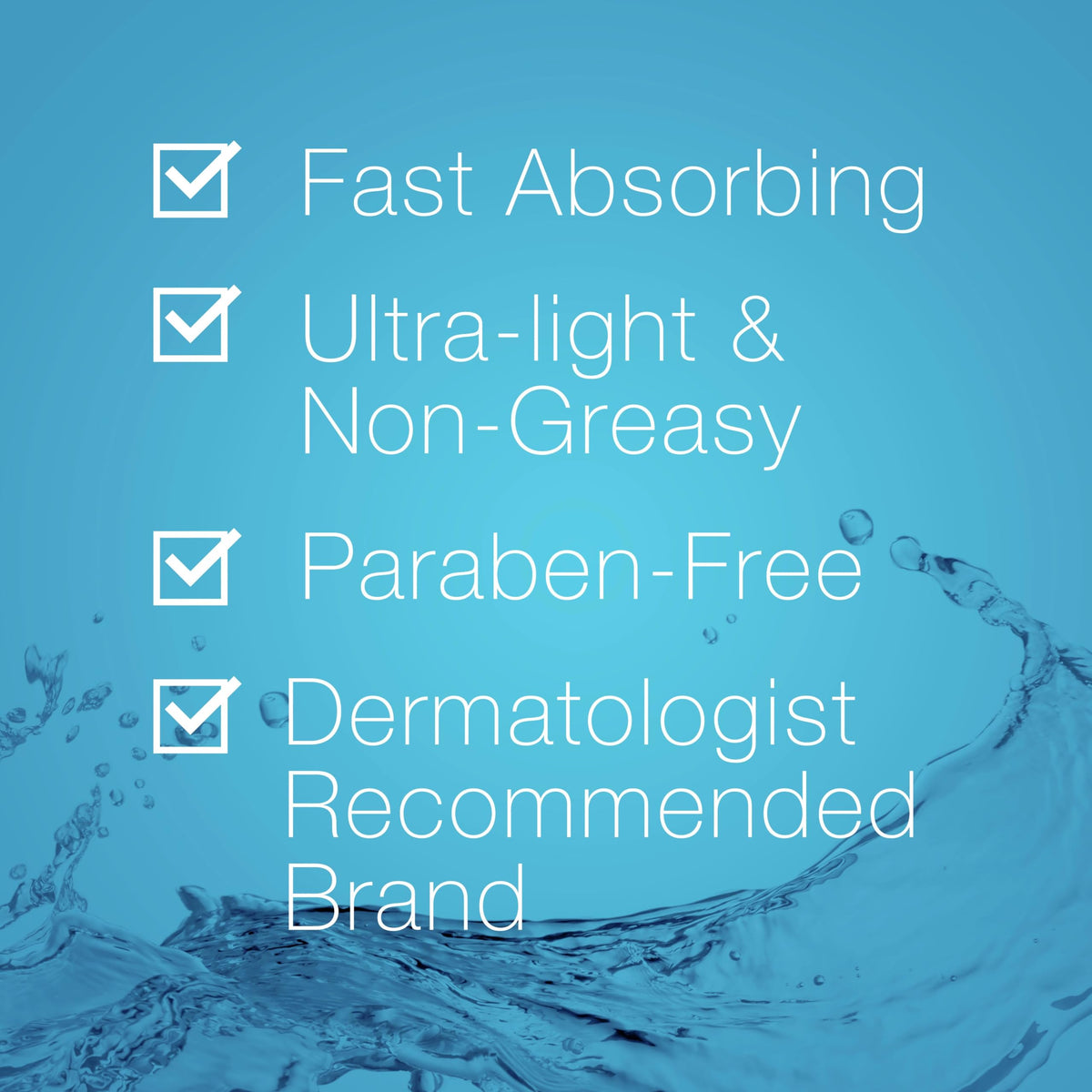 Neutrogena close-up of gel-cream texture highlighting hyaluronic hydration