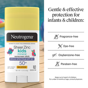 Neutrogena open stick with cap detail demonstrating easy-use benefit