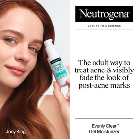Neutrogena close-up of gel texture highlighting lightweight absorption