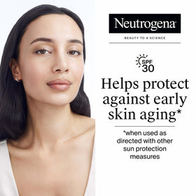 Neutrogena open tube texture close-up showing cream consistency