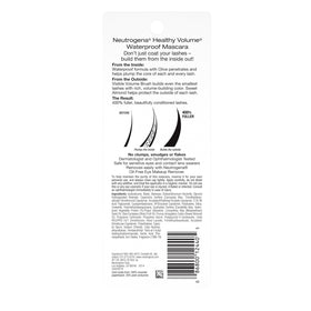Neutrogena back label close-up listing dermatologist and ophthalmologist-tested claims