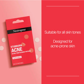 Neutrogena close-up patch texture highlighting ultra-thin invisible design