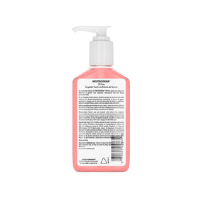 Neutrogena with grapefruit slice illustrating natural extract and fresh scent