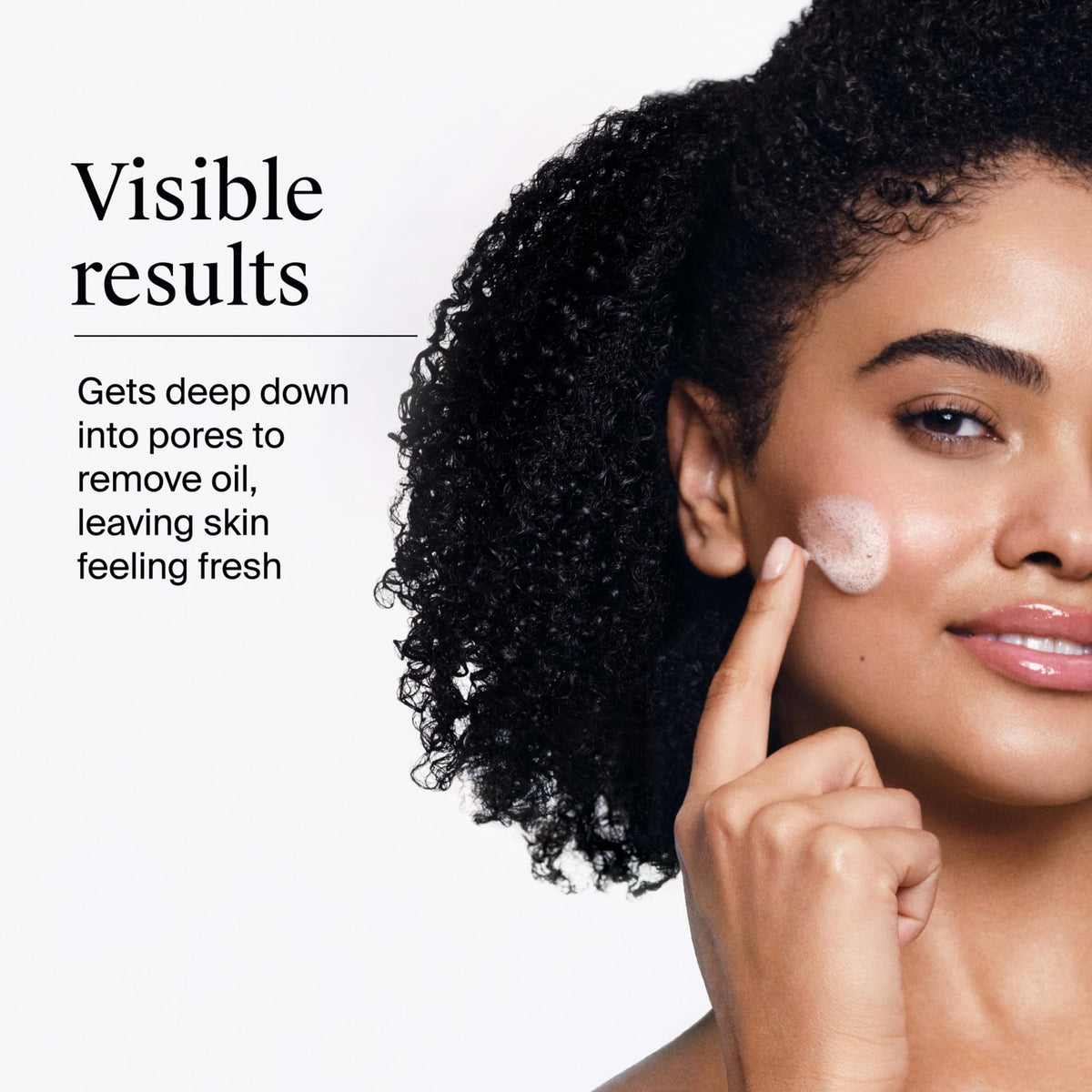 Neutrogena ingredient label close-up highlighting salicylic acid clarity