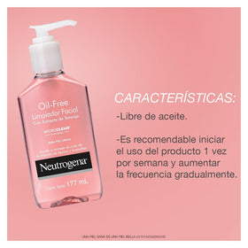 Neutrogena label close-up highlighting active 2% salicylic acid ingredient