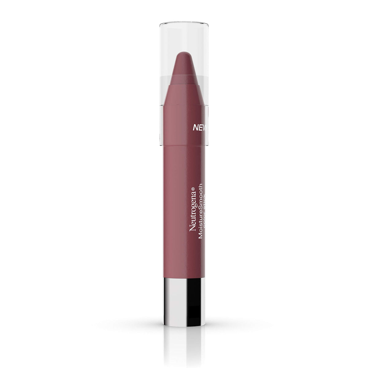 Neutrogena close-up of lipstick texture highlighting buttery glide and moisturizing finish