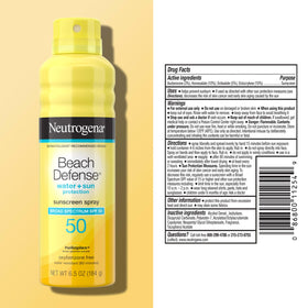 Neutrogena by pool towel illustrating travel-ready everyday protection