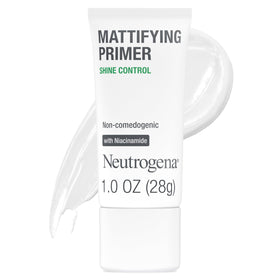 Neutrogena front packaging showing primer tube and matte finish benefit