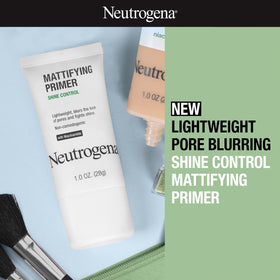 Neutrogena primer texture close-up highlighting lightweight blendability