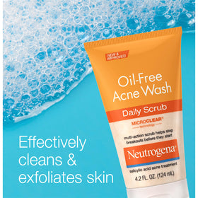 Neutrogena in bathroom routine showing integration into daily use