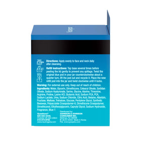 Neutrogena product beside coin demonstrating the compact 1.7 oz travel-friendly size