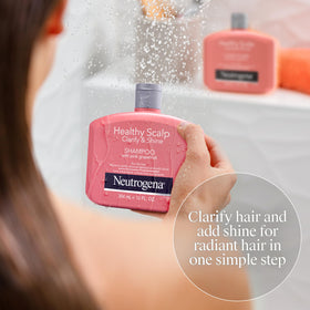 Neutrogena label close-up highlighting ingredients and scent