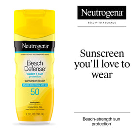 Neutrogena close-up of lotion texture demonstrating quick absorption benefit