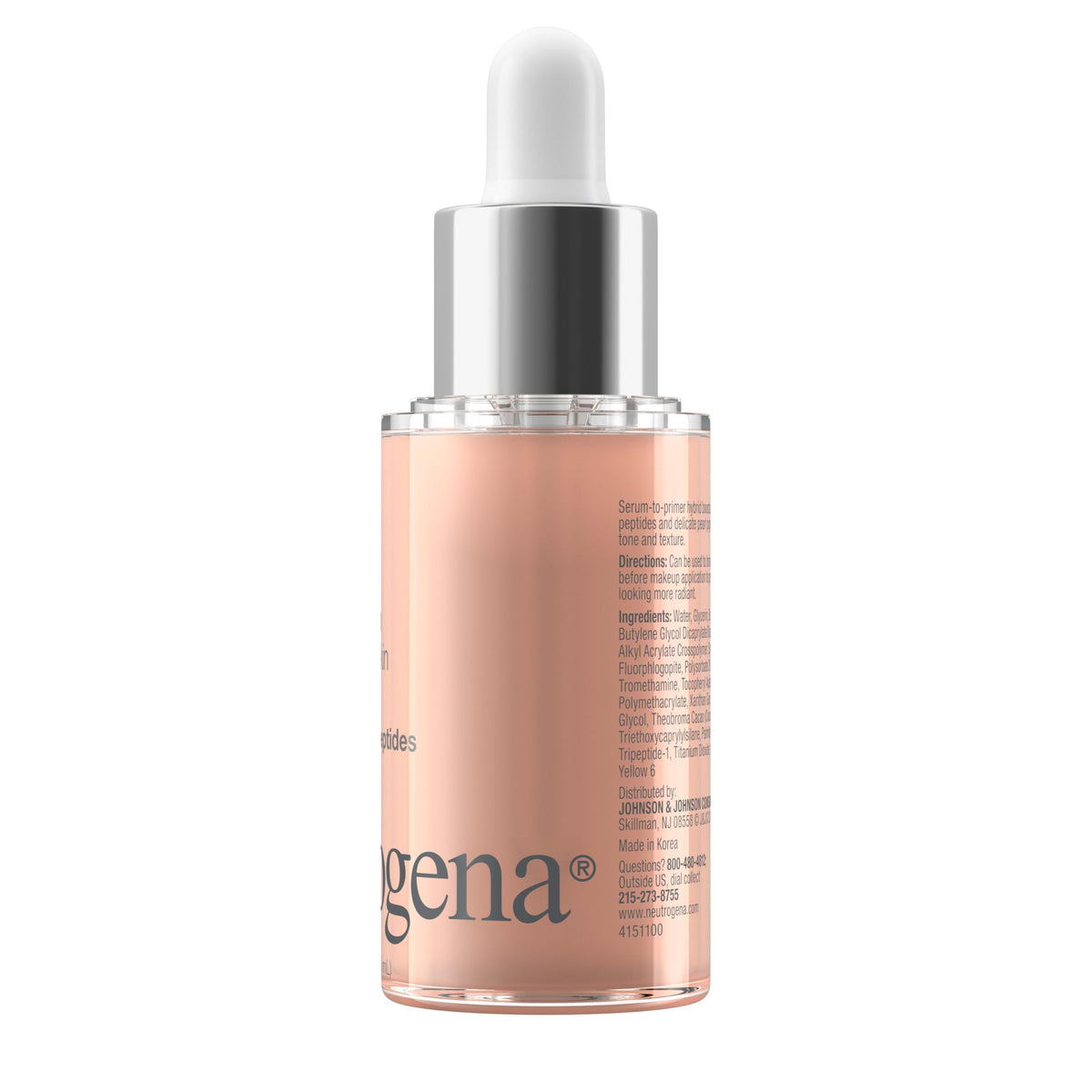 Neutrogena pump dispensing product for controlled, mess-free application benefit