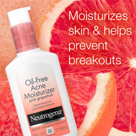 Neutrogena lotion texture on palm illustrating quick absorption benefit