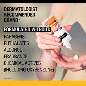 Neutrogena under makeup demonstration illustrating smooth layering benefit