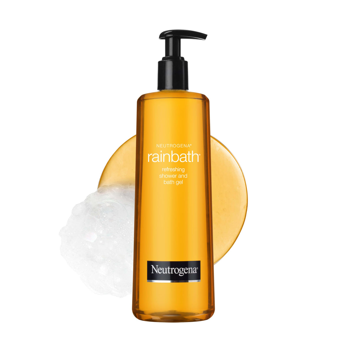 Neutrogena Rainbath front bottle showing label and refreshing scent benefit