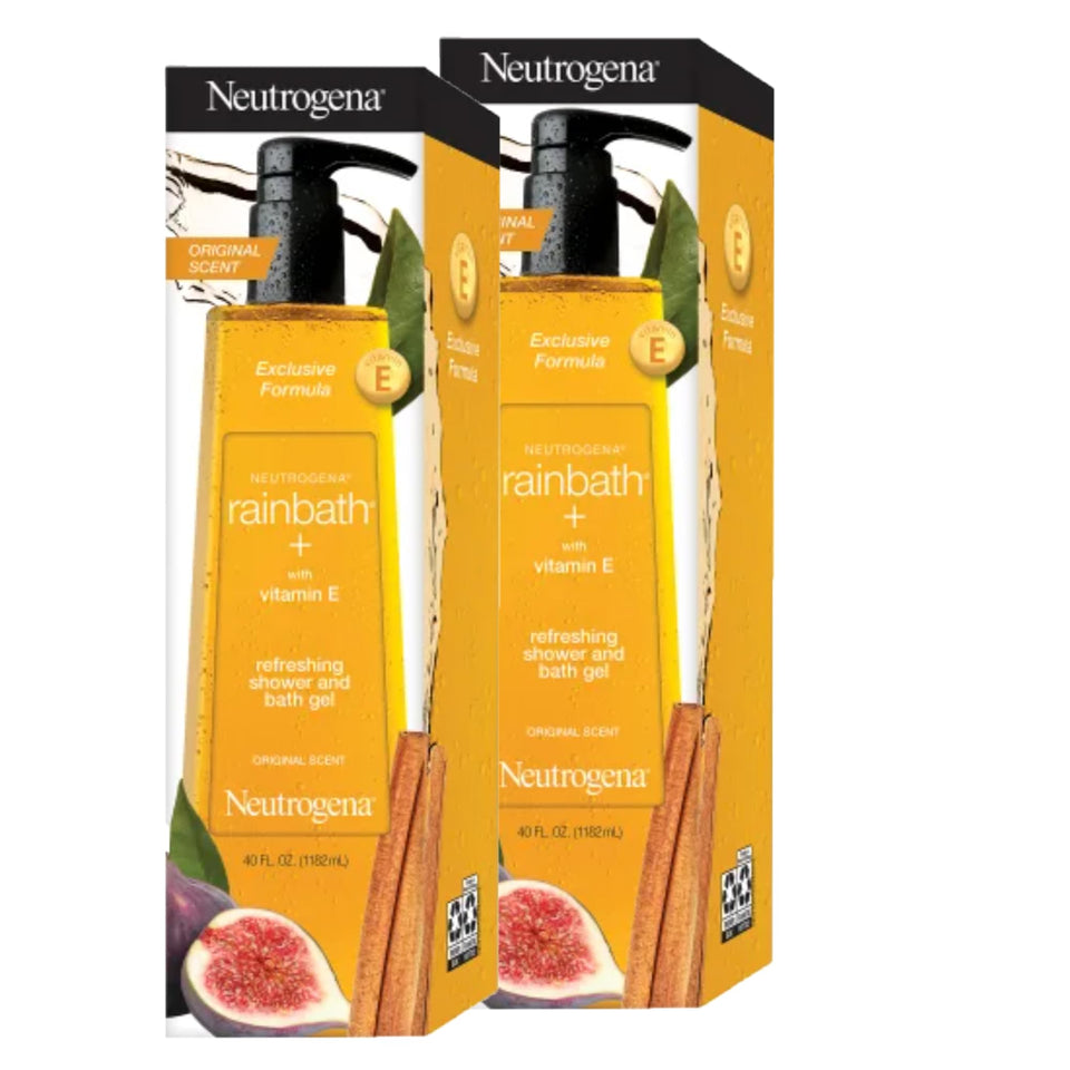 Neutrogena Rainbath front bottle showing label and size benefit