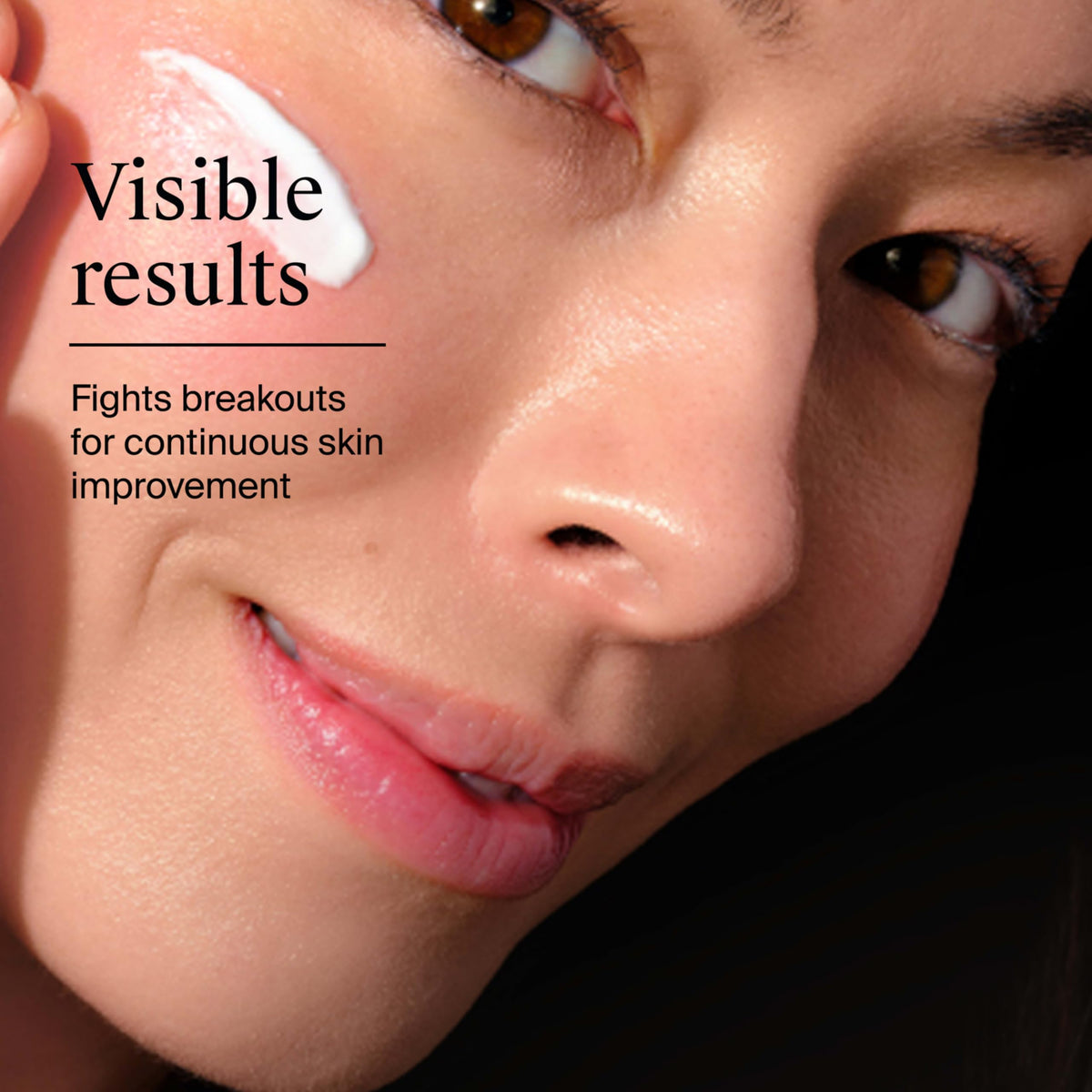Neutrogena before and after spot with visible reduced redness