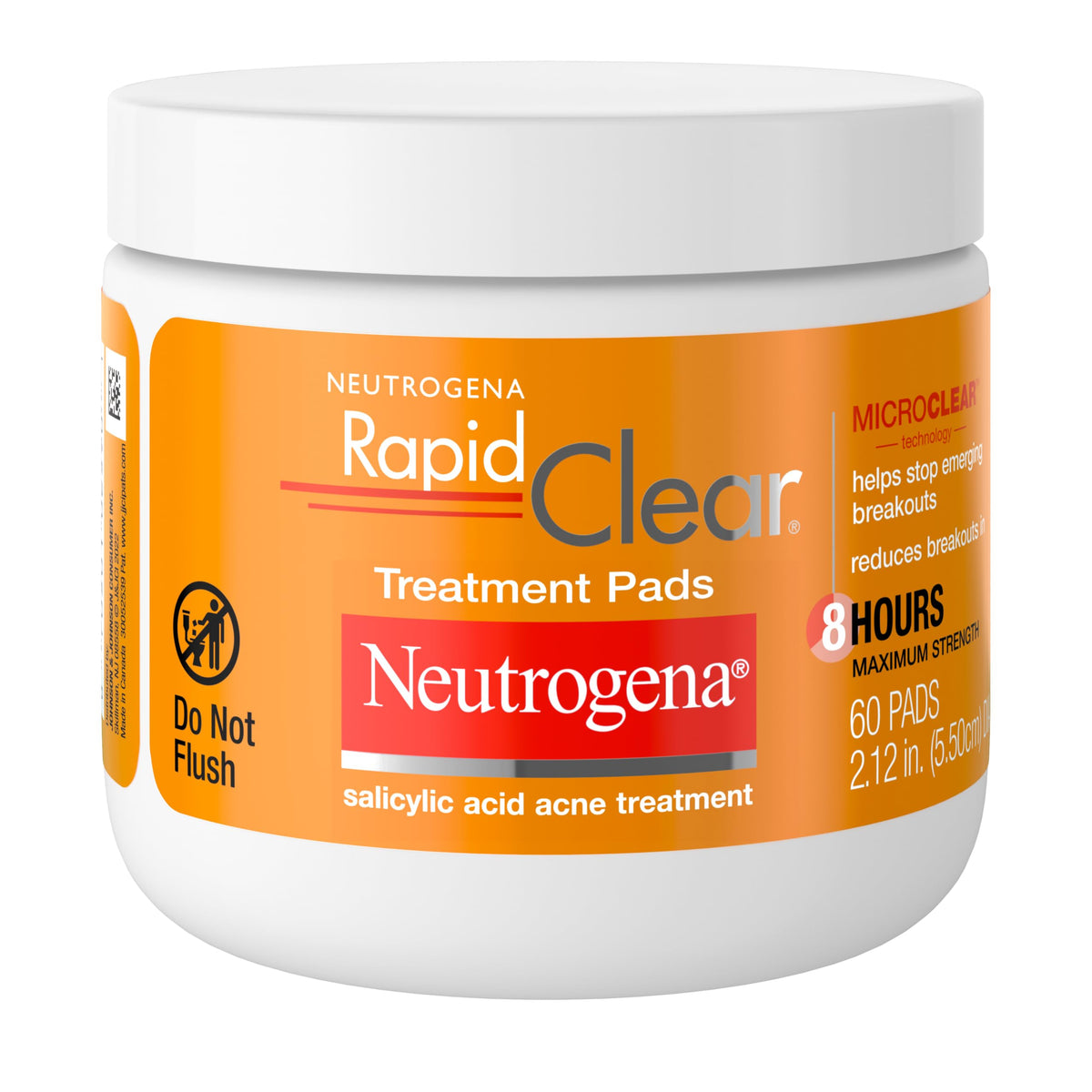 Neutrogena front packaging showing jar and branding for quick acne care