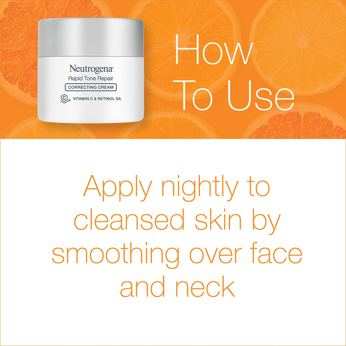 Neutrogena jar next to hand to show 1.7 oz size and travel-friendly convenience
