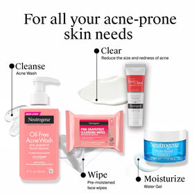 Neutrogena resealable tab close-up illustrating moisture-locking seal