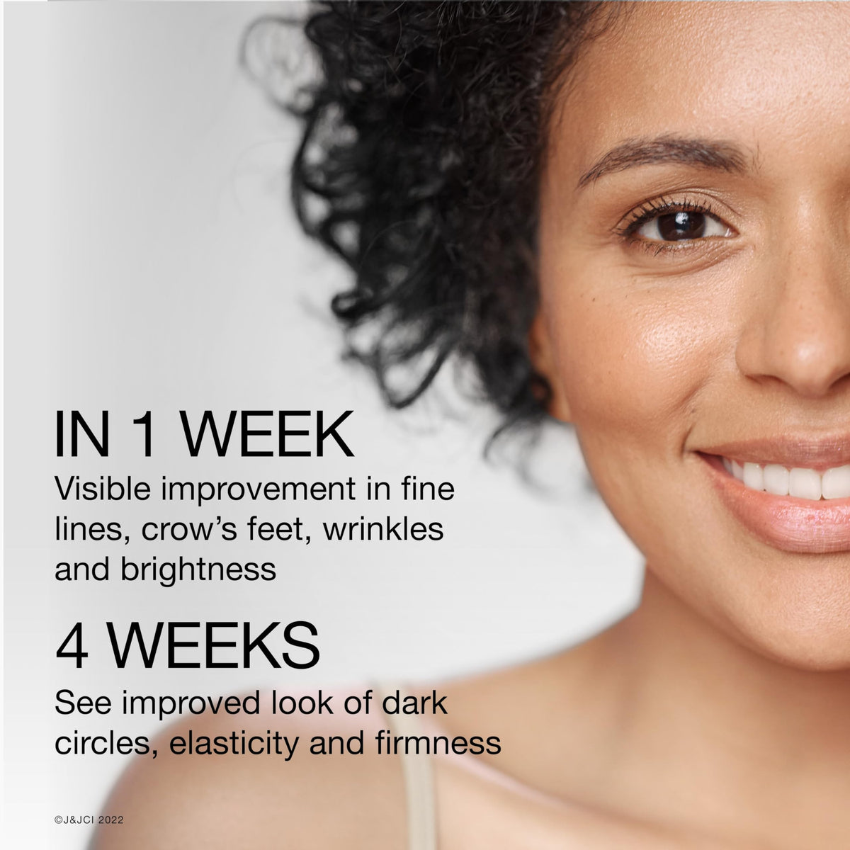 Neutrogena cream on fingertip ready to apply for smoother skin