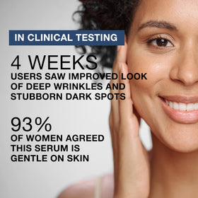 Neutrogena close-up of serum texture showing lightweight absorption and nourishment
