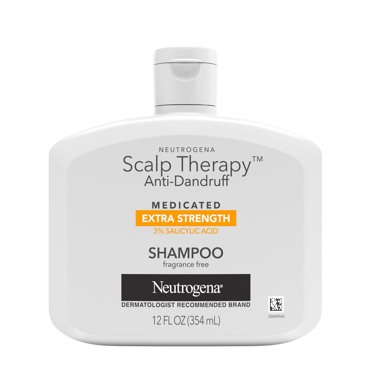Neutrogena Scalp Therapy front packaging showing bottle and label benefit