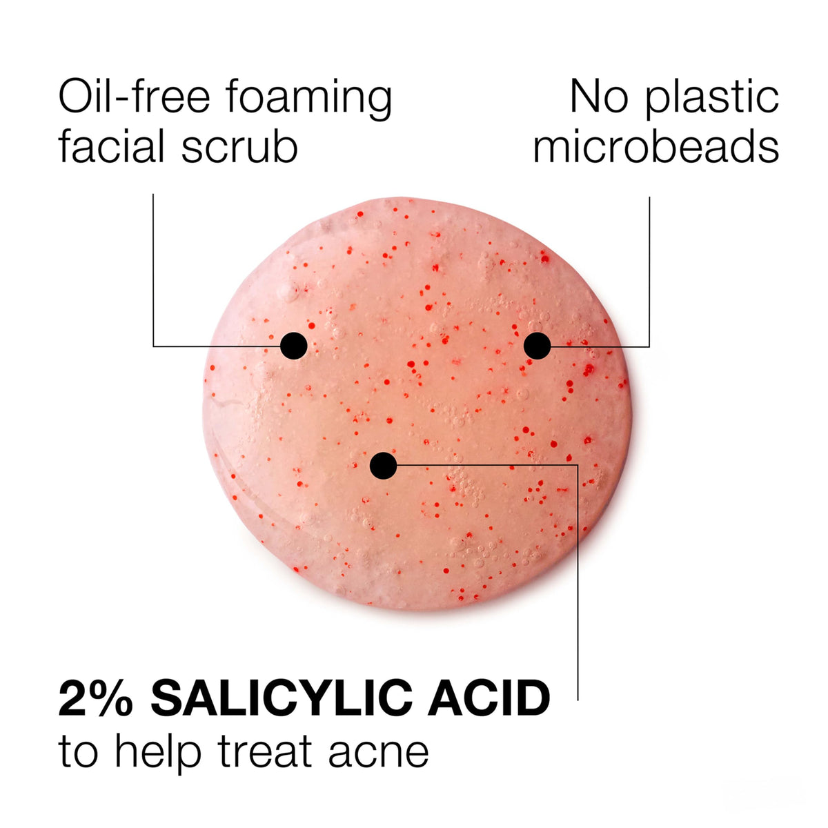 Neutrogena scrub placed by sink demonstrating daily skincare routine benefit