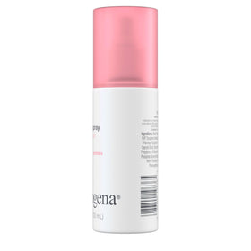 Neutrogena setting spray close-up nozzle shows even mist delivery benefit