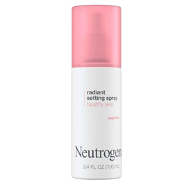 Neutrogena setting spray handheld demonstration shows easy application and control
