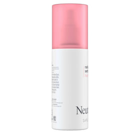 Neutrogena setting spray mist on skin shows lightweight hydration and glow