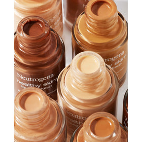 Neutrogena swatch of Medium Beige 80 on arm demonstrating true color match