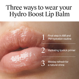 Neutrogena sheer ice tint on lips showing natural nude finish and shine