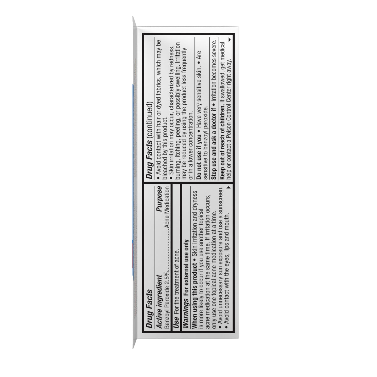 Neutrogena tube with coin showing 0.75 oz travel-friendly scale