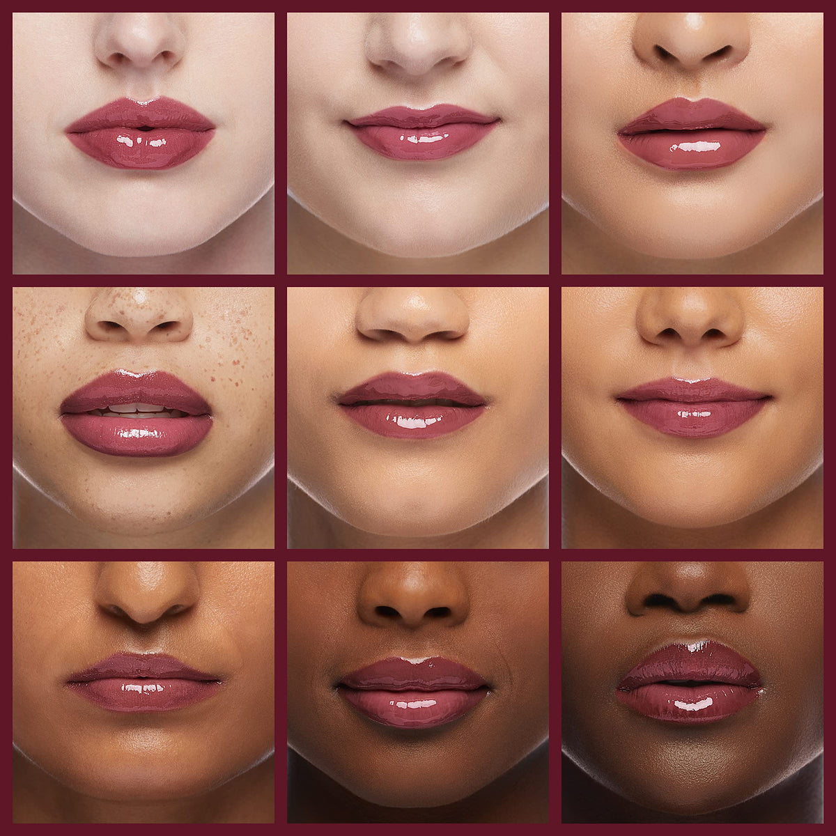 Neutrogena gloss texture close-up highlighting smooth, non-sticky formulation