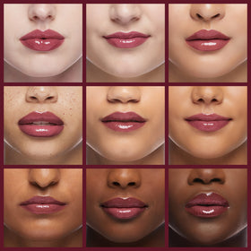 Neutrogena gloss texture close-up highlighting smooth, non-sticky formulation