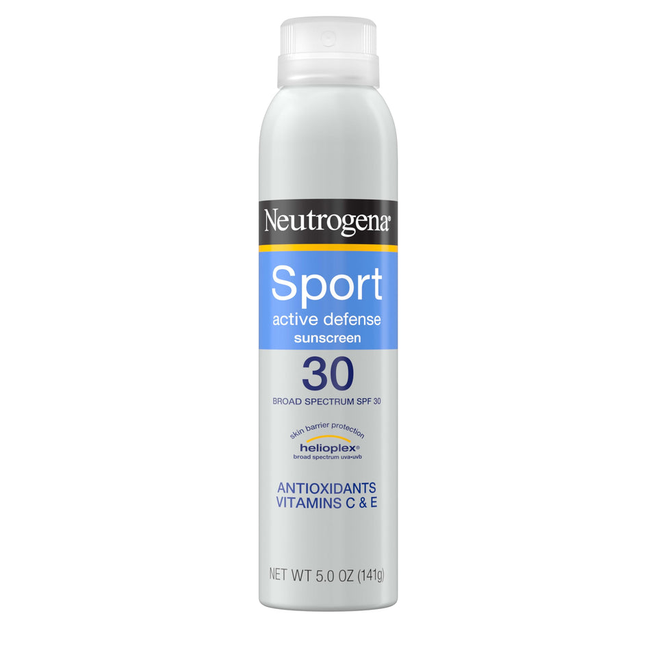 Neutrogena front packaging showing SPF 30 and sport protection benefits