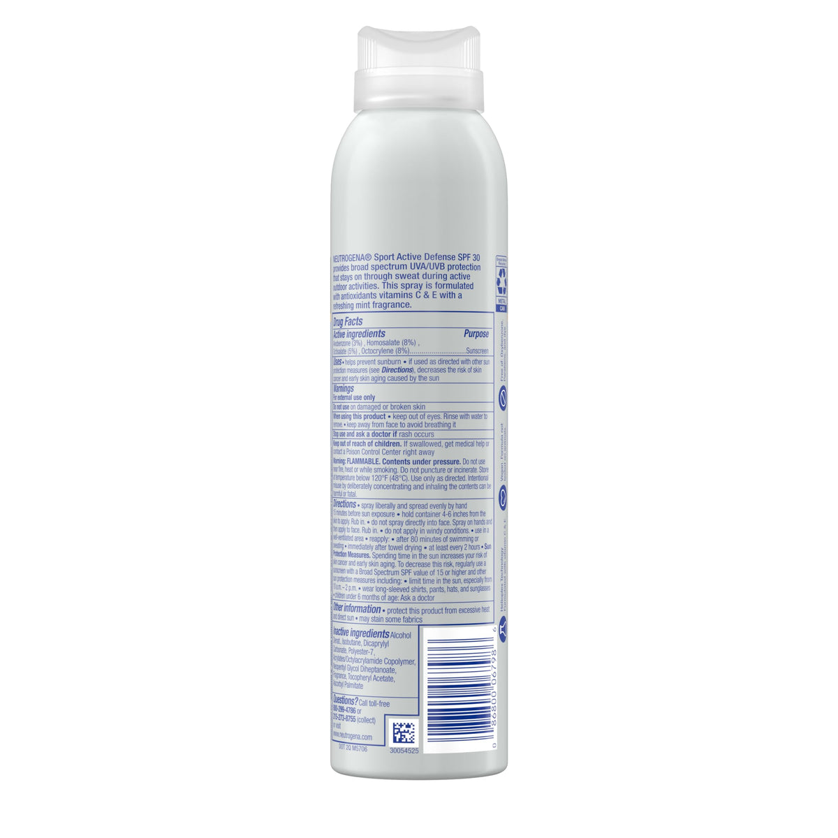Neutrogena mint fragrance illustration enhancing a cooling sensation