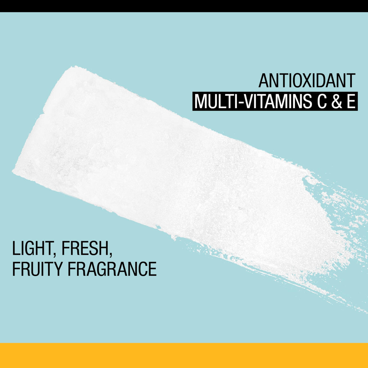 Neutrogena stick texture close-up showing clear finish and easy glide
