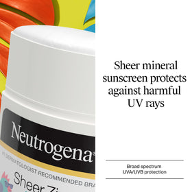 Neutrogena close-up of stick texture showing smooth glide application benefit