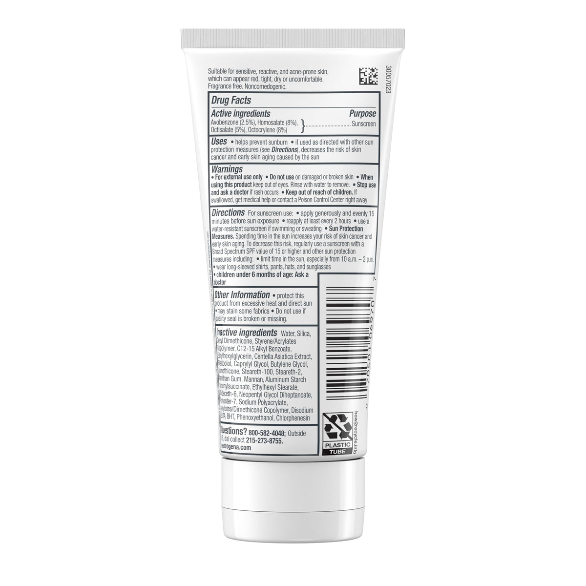 Neutrogena reapply demonstration outdoors reminding users to maintain sun protection benefit