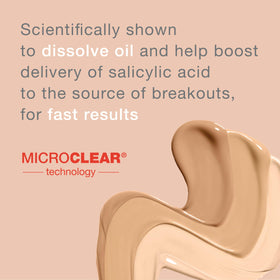 Neutrogena texture close-up showing smooth liquid consistency for blendability