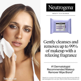 Neutrogena cloth texture close-up highlighting plant-based, soft material