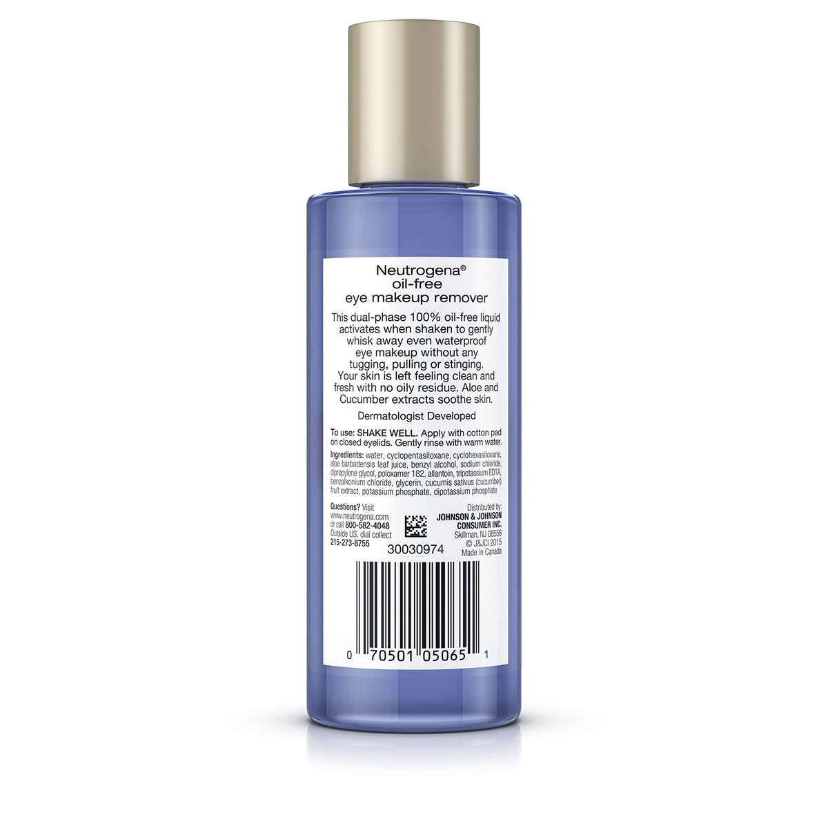Neutrogena droplet on skin highlighting oil-free texture and non-greasy feel