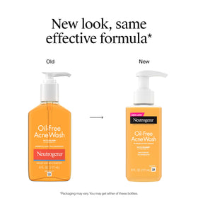 Neutrogena close-up gel texture highlighting salicylic acid exfoliant benefits