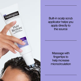 Neutrogena gel-to-foam texture detail illustrating gentle exfoliation benefit